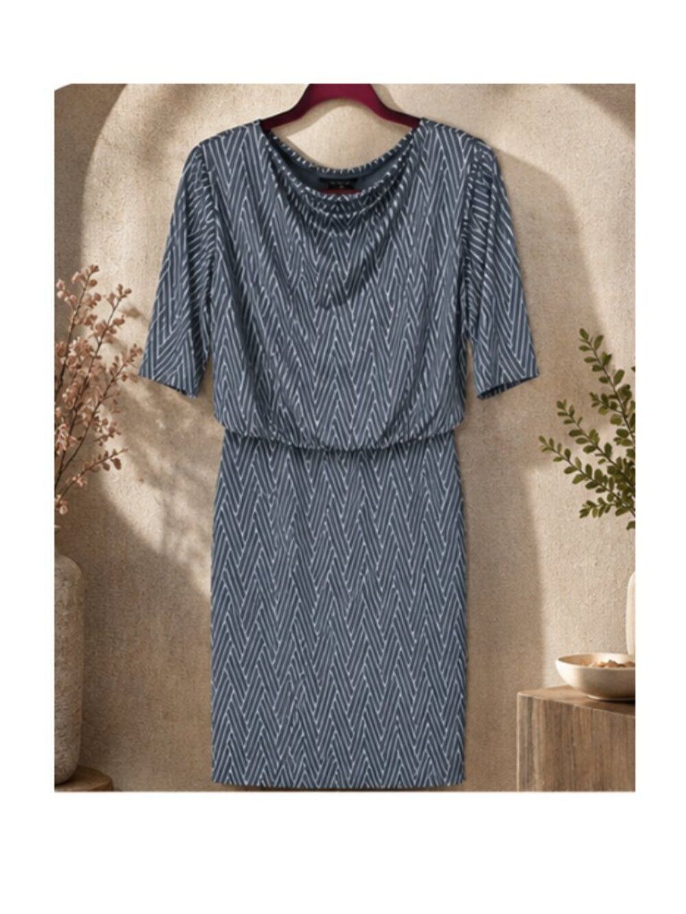 Ann Taylor‎ Chevron Print Dress – Small – NWT